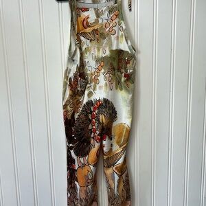 Floral Print Jumpsuit